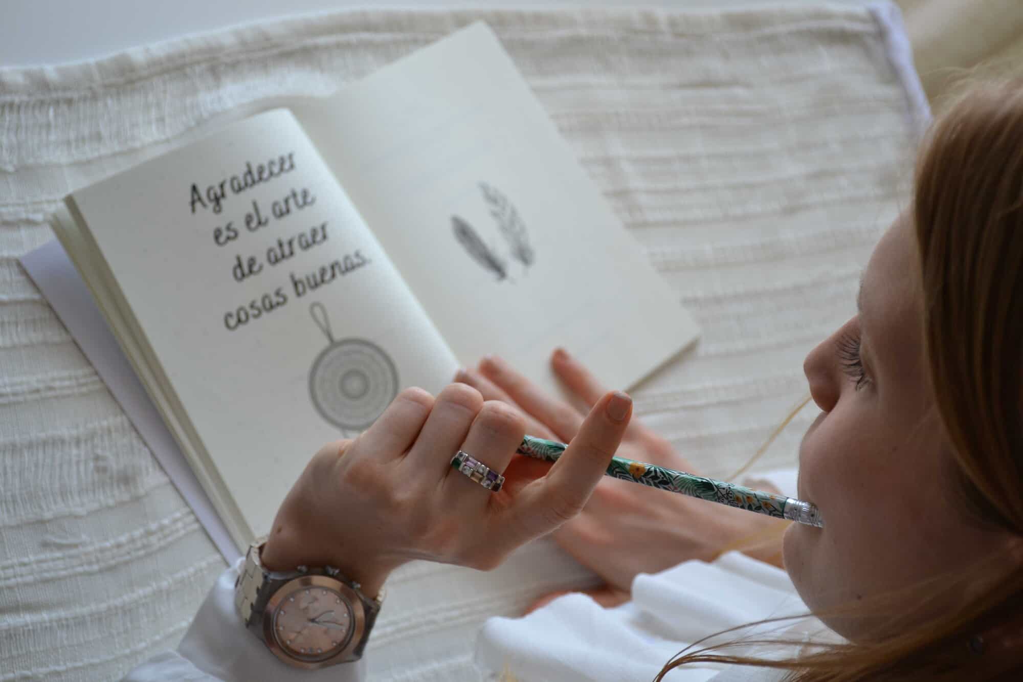 Escribir para reconectar con vos misma. 