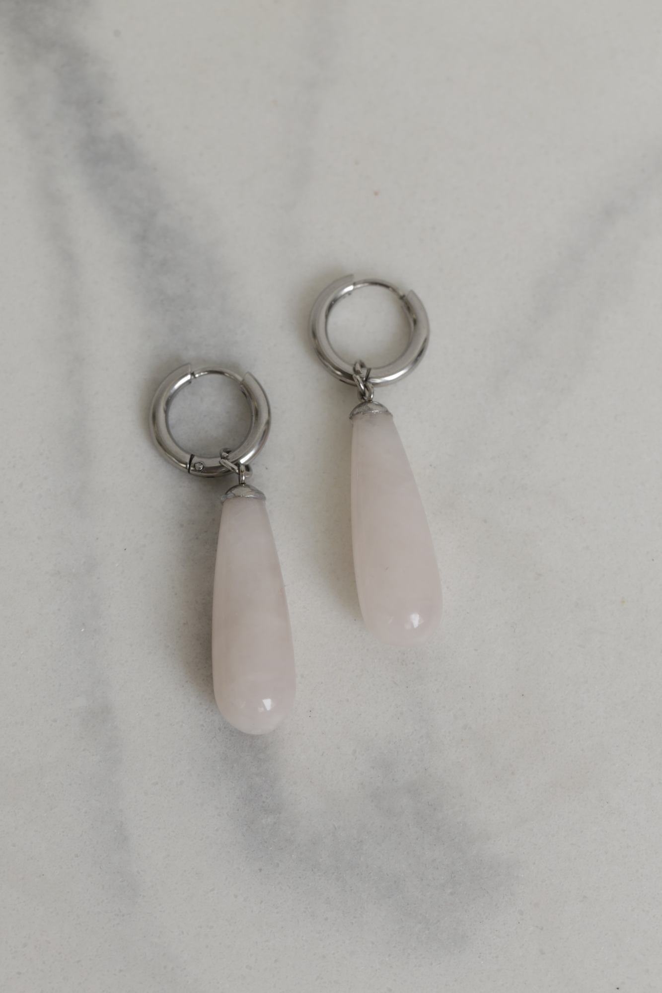 CARAVANAS GOTA STONE LARGE SILVER