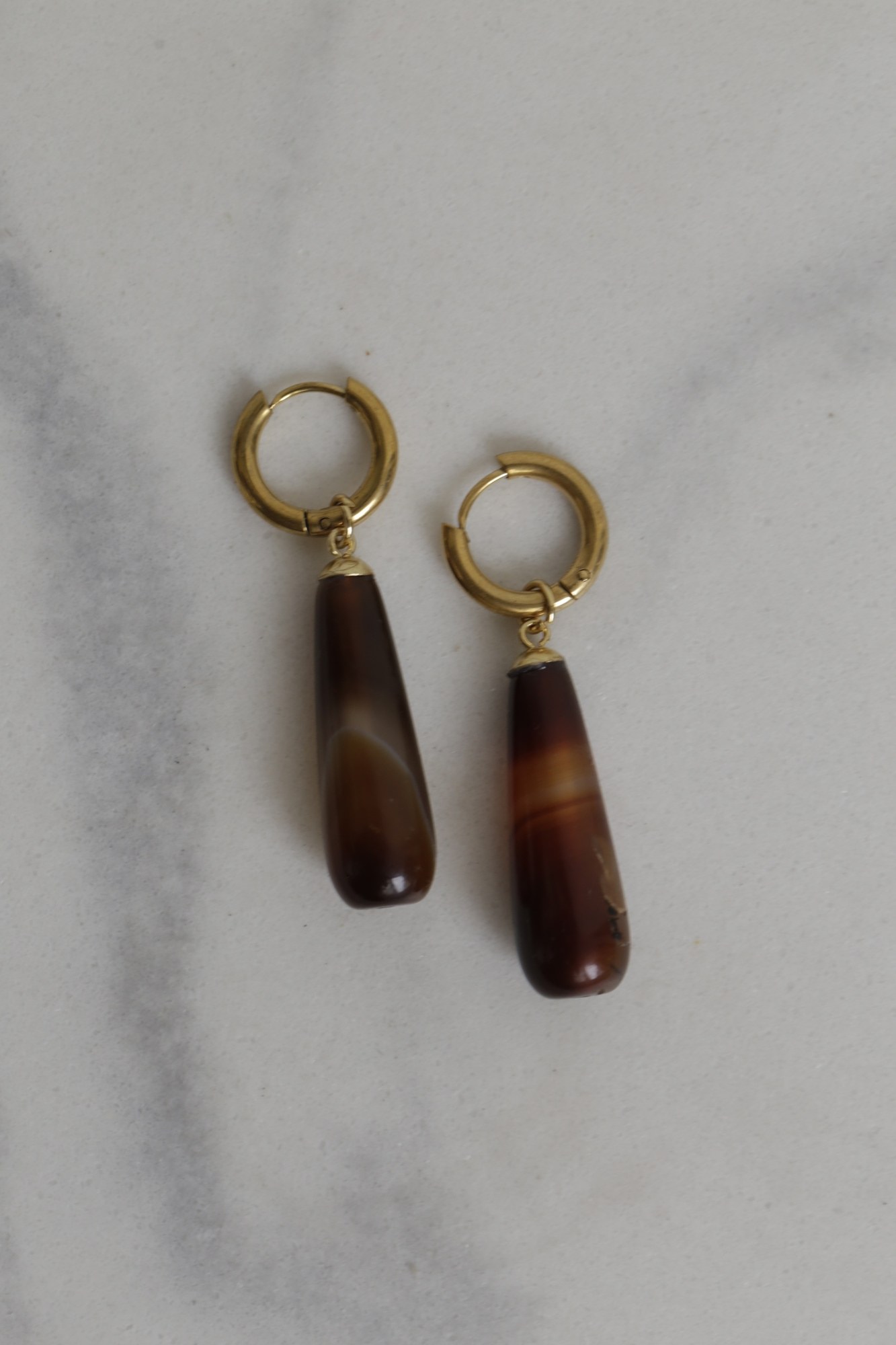 CARAVANAS GOTA STONE LARGE GOLD