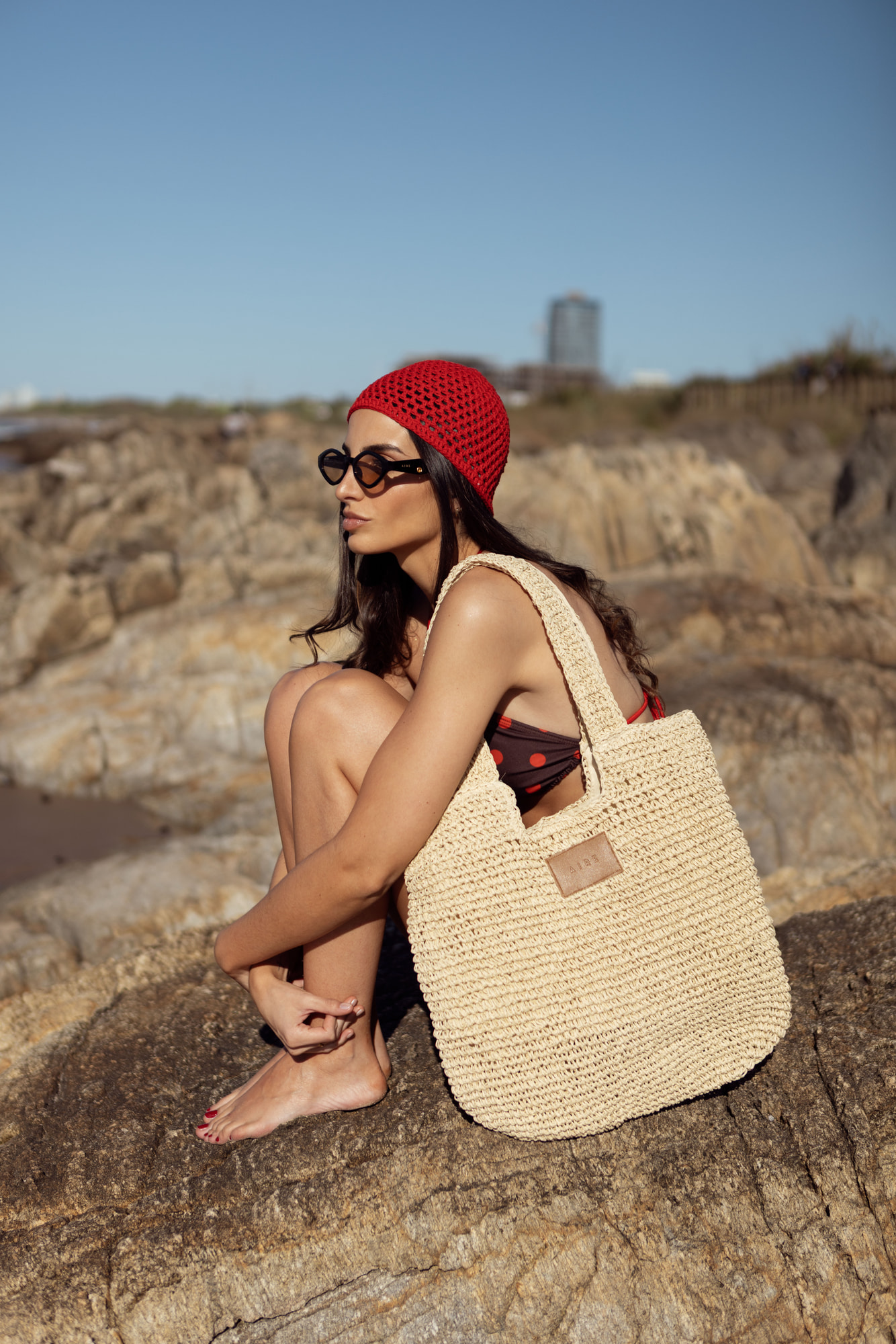 BOLSO PLAYERO RAFIA