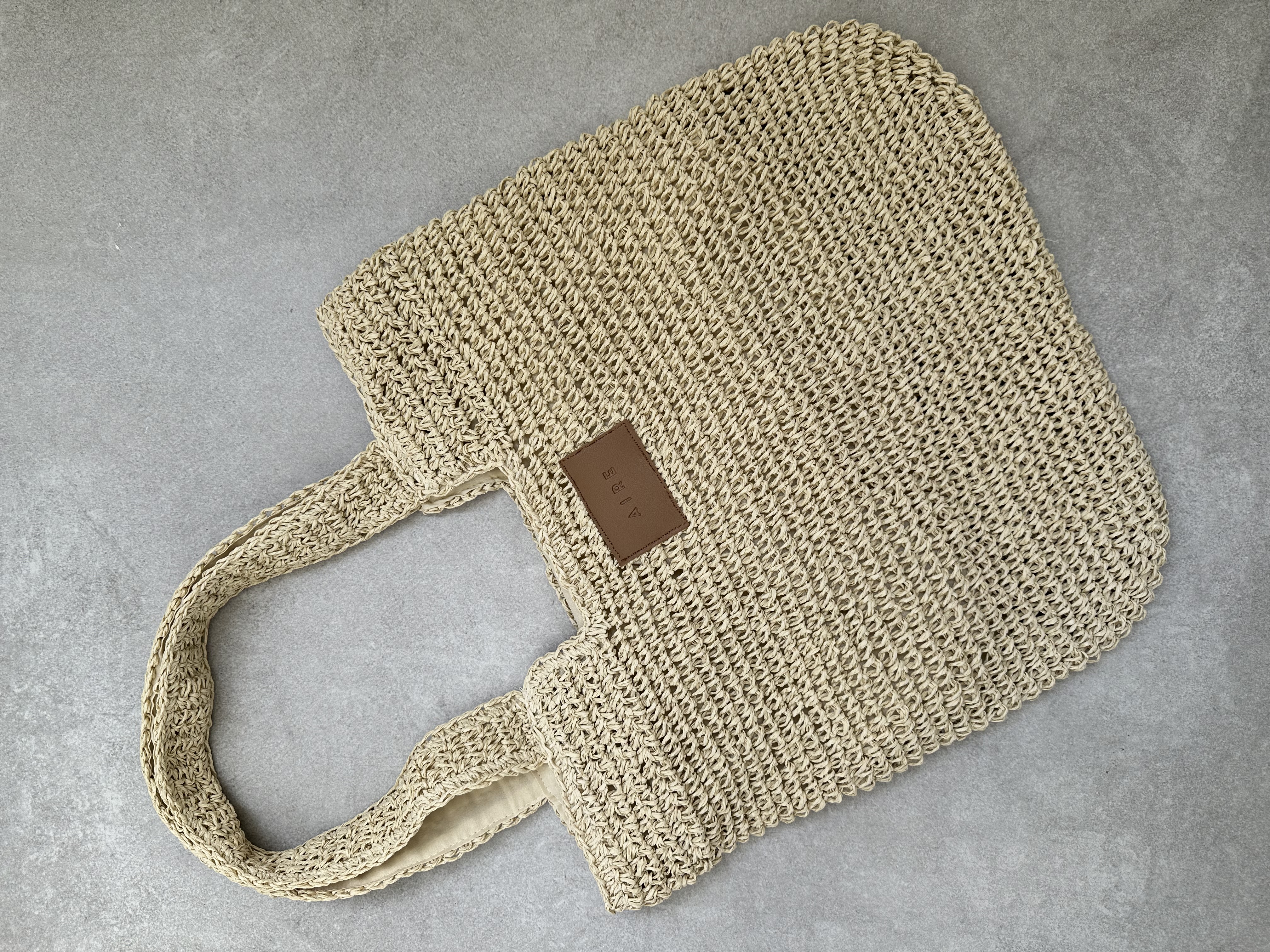 BOLSO PLAYERO RAFIA