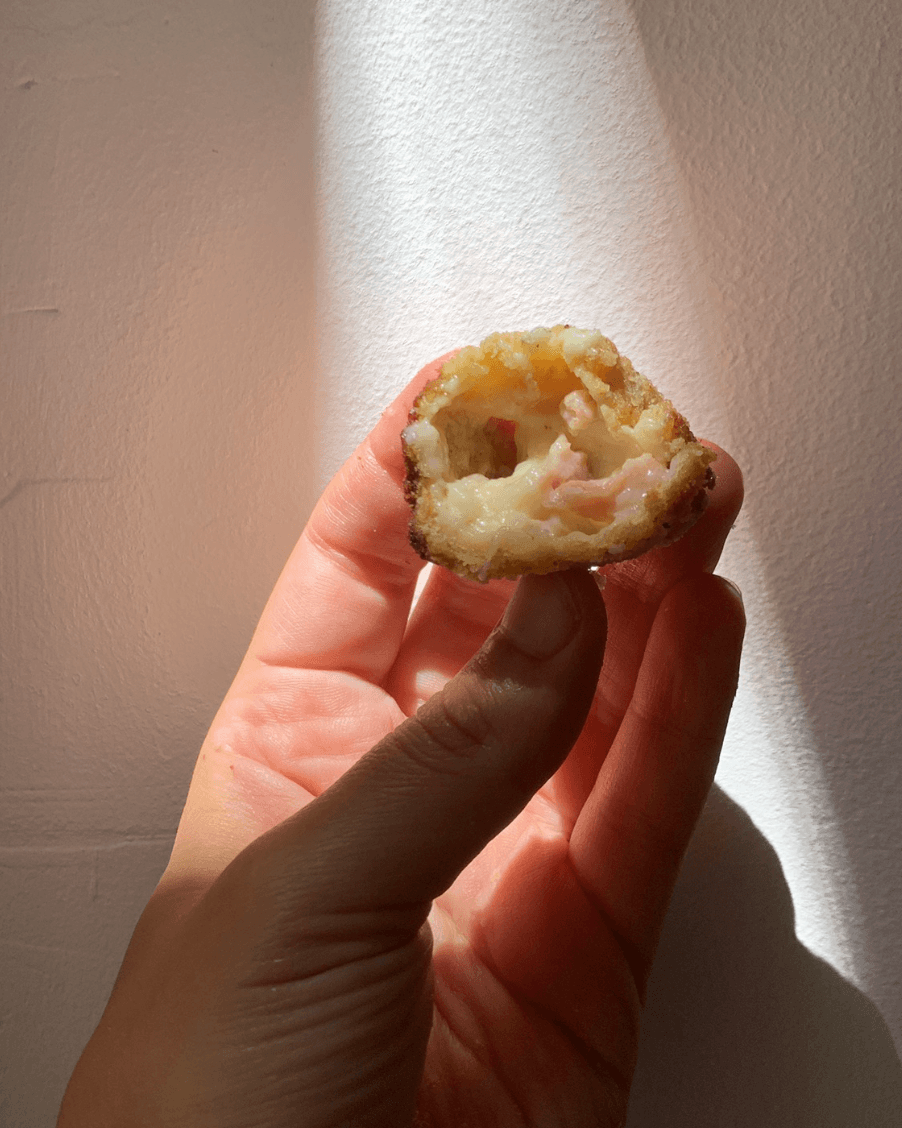 Croquetas de jamon crudo