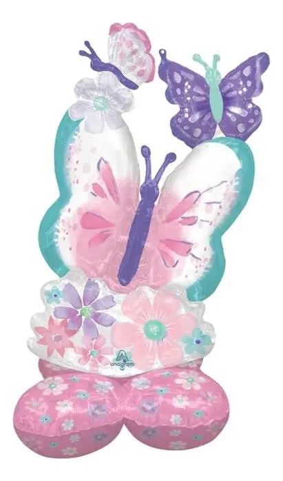 Globo Grande Arreglo De Mariposas Deco Fiesta Riethmueller