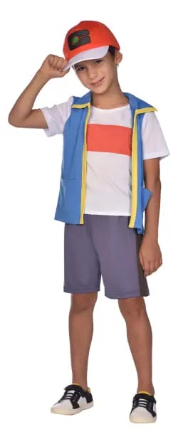 Disfraz Completo Ash Pokemon Infantil 8-10 Años Riethmueller