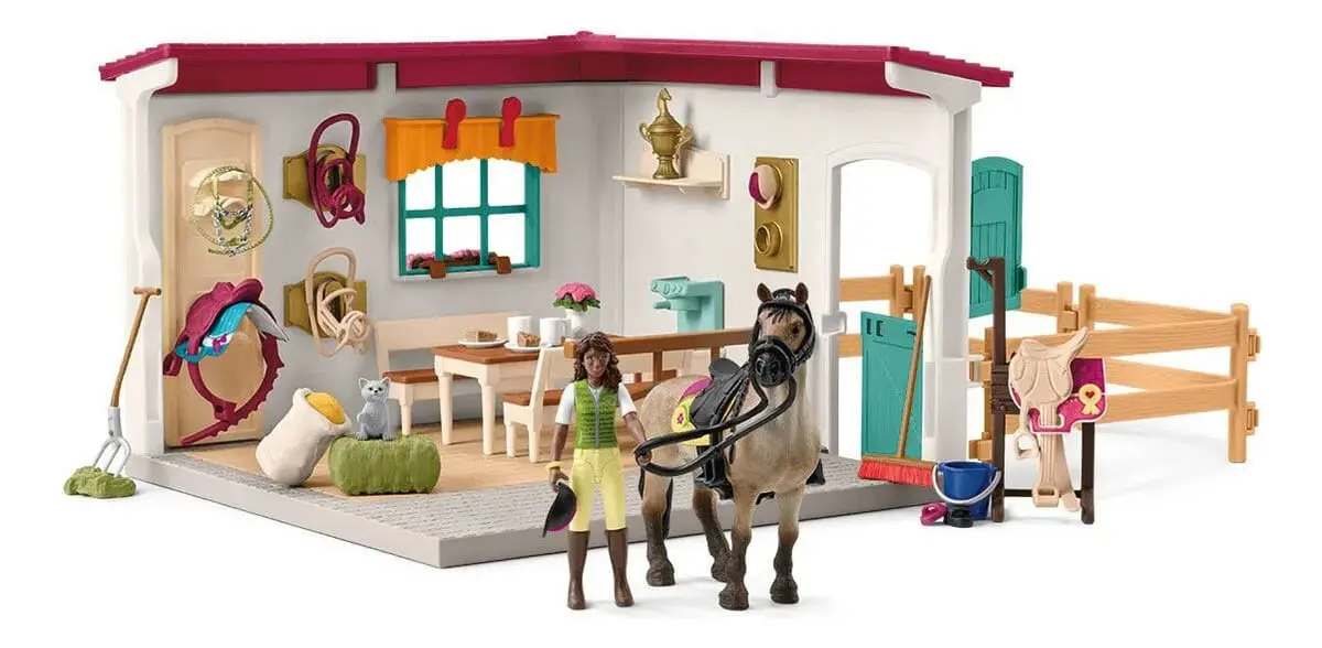 Ampliación Cuarto Aperos Schleich Juguete Niño Diversion Tx