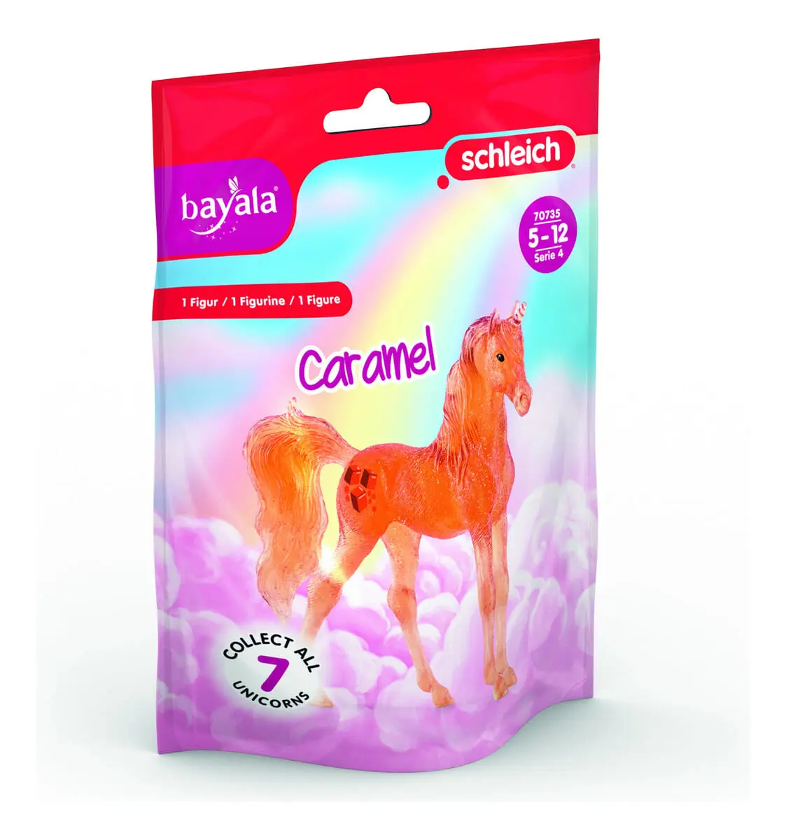 Figura Unicornio Caramel Bayala Schleich Caballo Trex