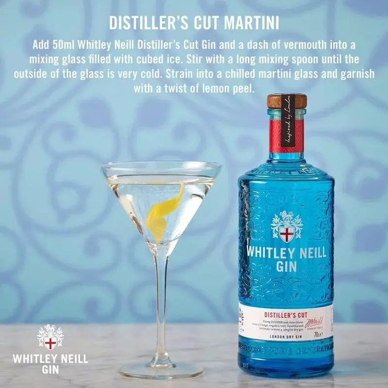 Gin Whitley Neill Distillers Cut 700ml 43% London Dry Gin
