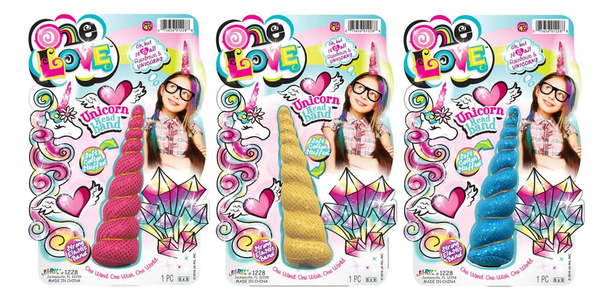 Cuerno Unicornio Para Vincha Decoracion Ja Ru Calidad Trex