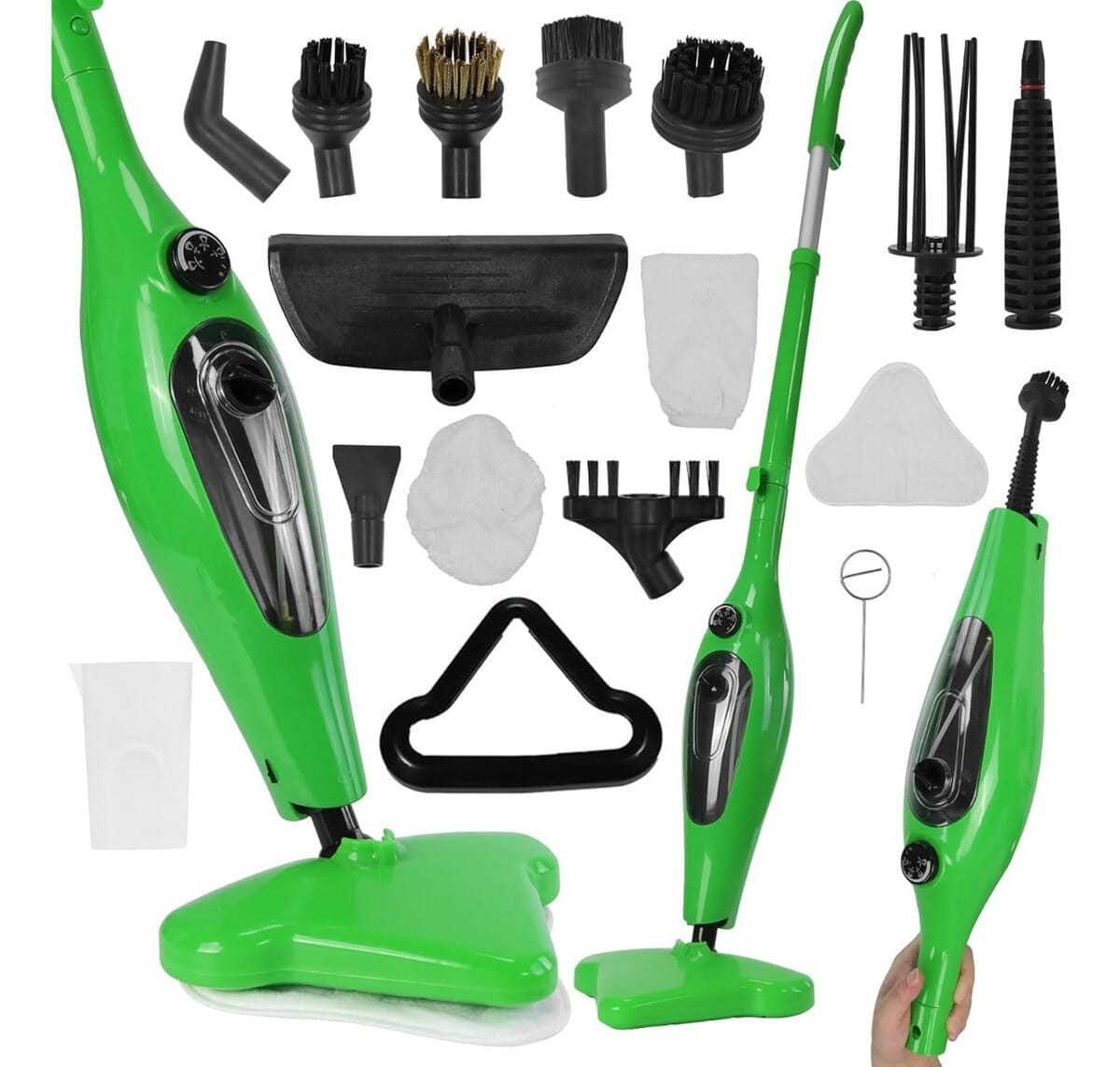 Mopa Limpiador A Vapor Goldtech 12 En 1 1300w 450ml Mopa Tx