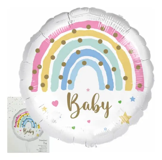 Globo Rainbow Arcoiris Fiesta Baby Shower Riethmueller