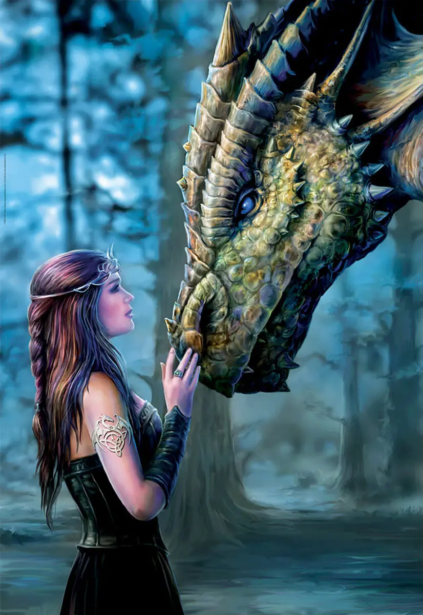 Puzzle Once Upon A Time Anne Stokes 1000pcs Educa Trex
