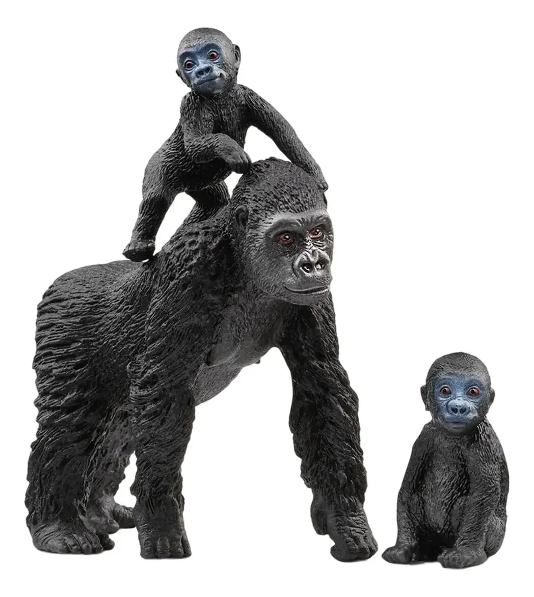 Figura Familia De Gorila Schleich 42601 Trex