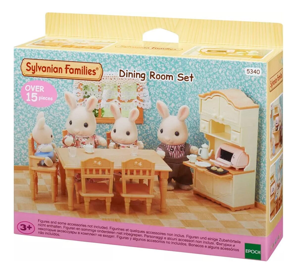 Sylvanian Families Ternurines Set Mesa Silla Mueble Horno Tx