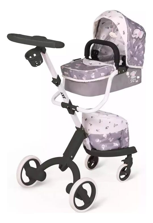 Coche Carro Muñeca Decuevas 3 En 1 Infantil Paseo Juego Trex