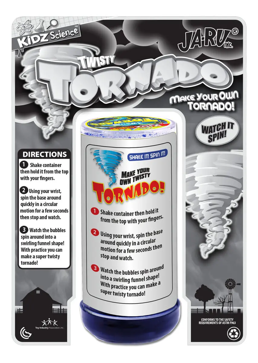 Experimento Quimica Ciencia Tornados Twisty Tiktok Ja Ru Tx