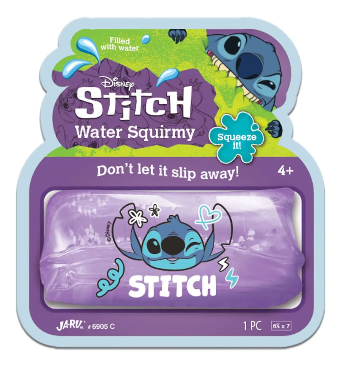 Squirmy Squishy Amansaloco Antiestres Jaru Disney Original