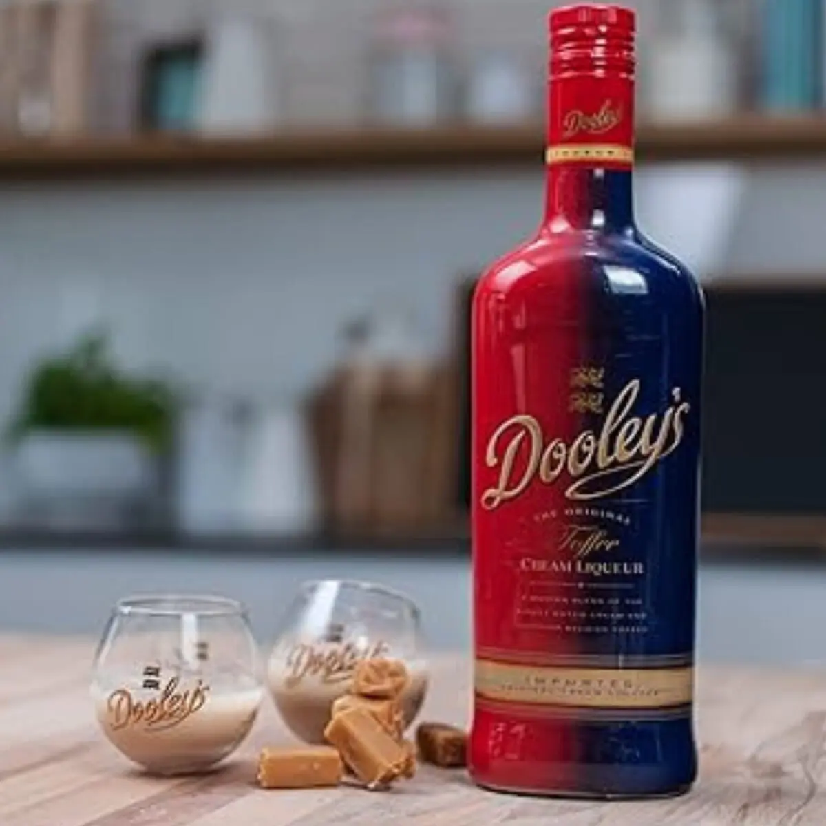 Licor Dooley's Toffee Cream Licor + Vaso De Regalo 700ml Trx