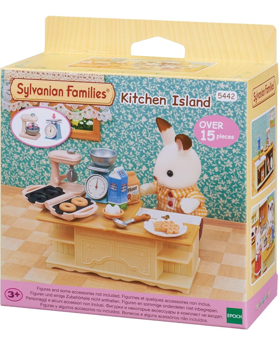Sylvanian Families Juguete Set Isla De Cocina Muñeco Niño Tx