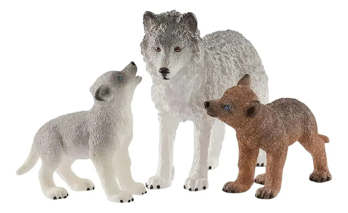 Figura Madre Loba + Cachorros 42472 Schleich Trex