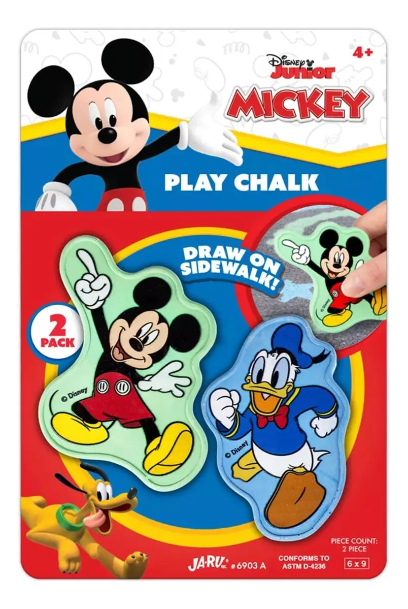 Set X2 Tizas P/ Piso Jaru Personajes De Disney Y Marvel Trex