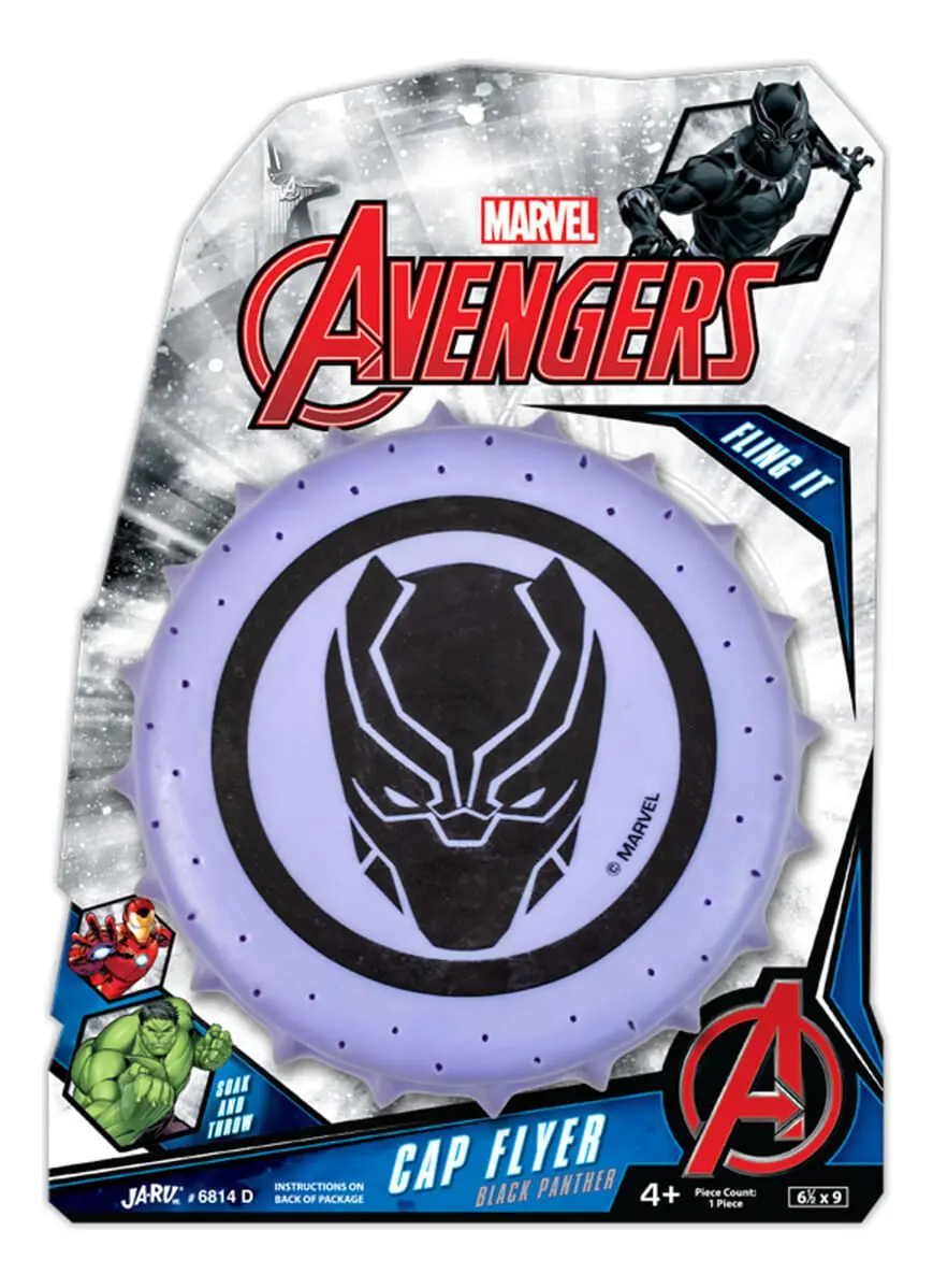 Frisbee Platillo Volador Marvel Ja-ru Aire Libre Juguete Tx