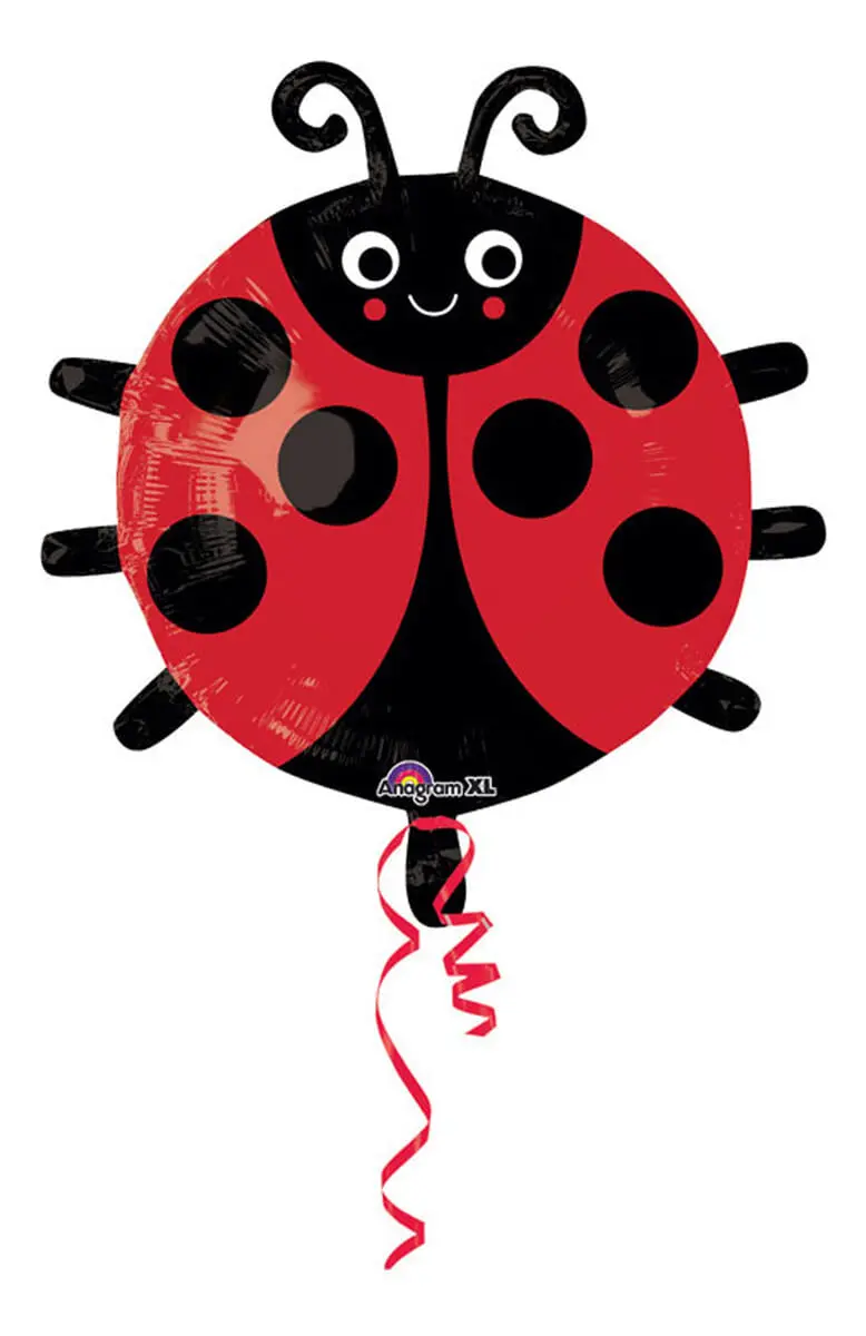 Globo San Antonio Mariquita Lady Bug Riethmueller Fiesta