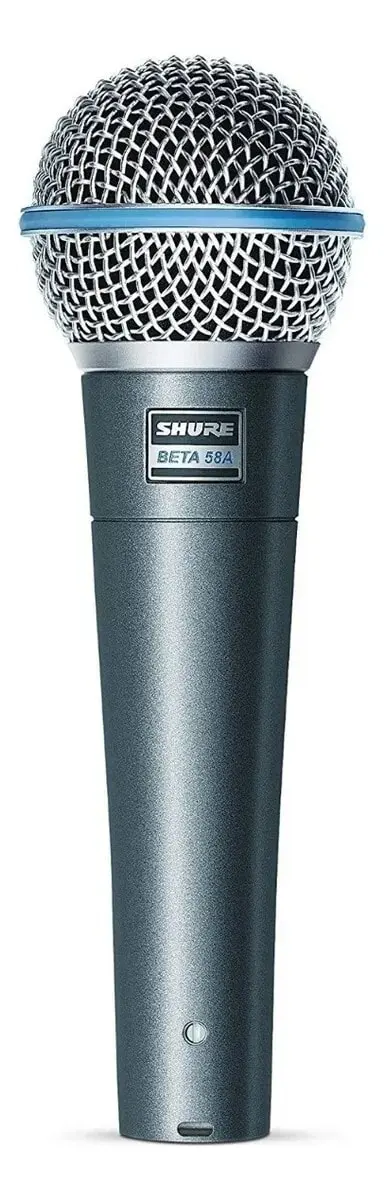 Micrófono Shure Beta Rk265g Dinámico Supercardioide Color Azul/plata