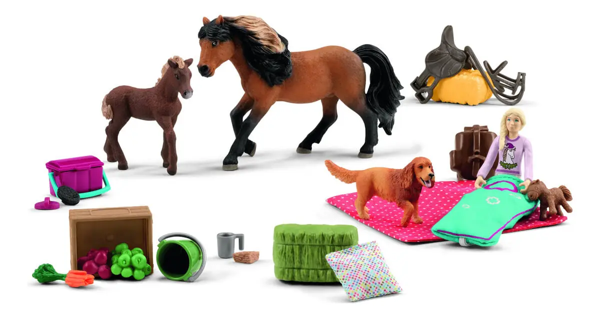 Set Figuras + Acc Calendario Adviento Caballos Schleich Tx