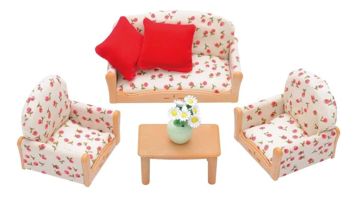 Sylvanian Families Ternurines Sillon Sofa Casa Ardillas Trex