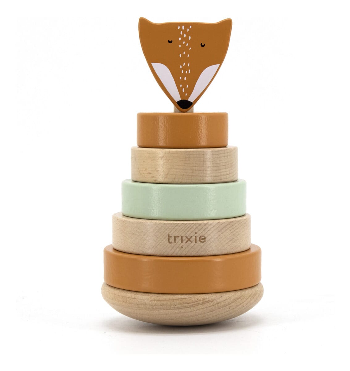 Juguete Apilable Infantil Madera Animales Didactico Trex