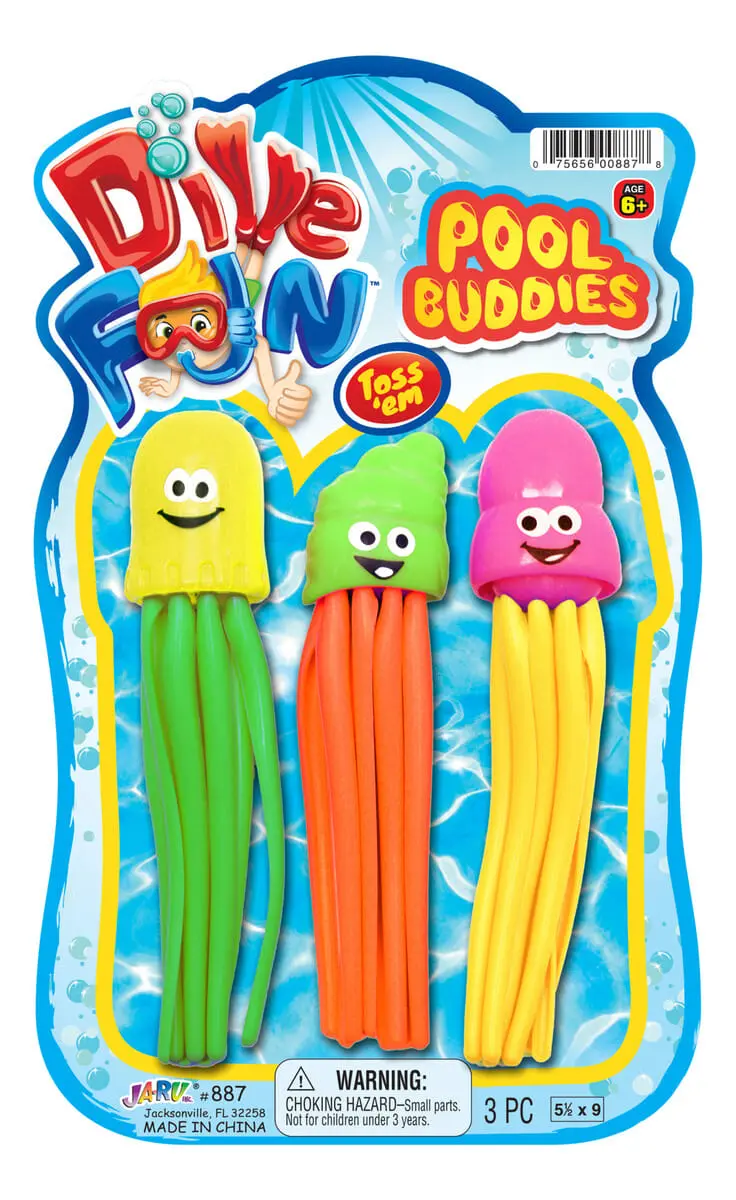 Juego Pulpo De Piscina Pool Buddies Infantil Ja Ru Trex