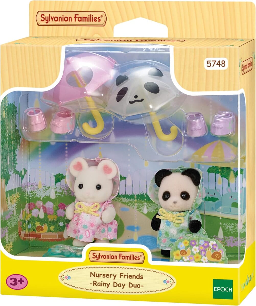 Bebes Set Día Lluvioso Sylvanian Families Ternuritos Trex