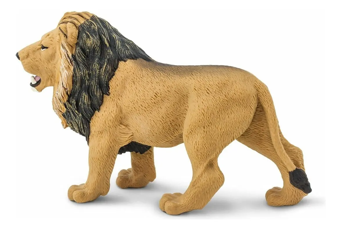 Leon Africano Safari Figura Realista Colección Muñeco Trex