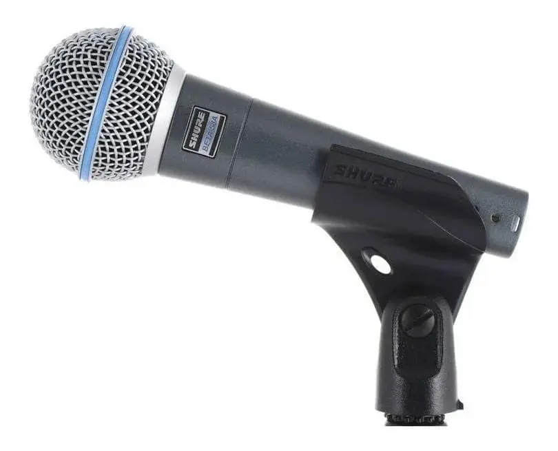 Micrófono Shure Beta Rk265g Dinámico Supercardioide Color Azul/plata