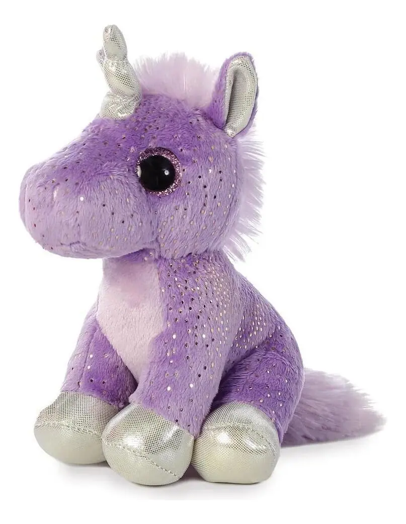 Unicornio De Peluche Sprinkles Suave Juguete Aurora Trex