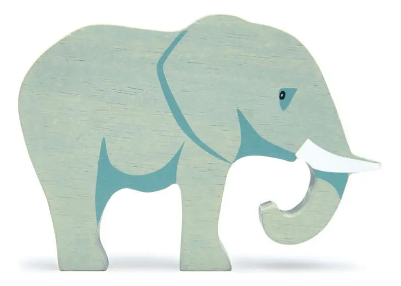 Figura Elefante Africa Tender Leaf Toys Juguete Madera Trex®