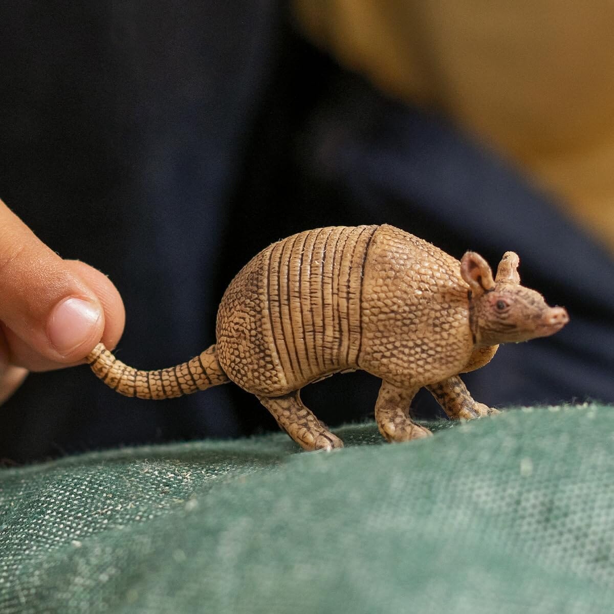Figura Armadillo Mulita Schleich Coleccionable Muñeco Trex