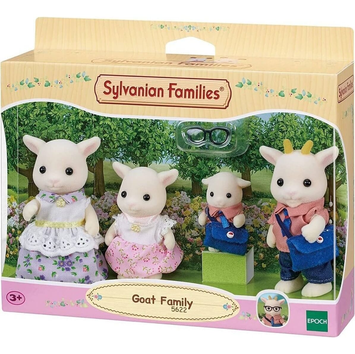 Sylvanian Families Familia Cabras Cabritas Muñeco Infantil