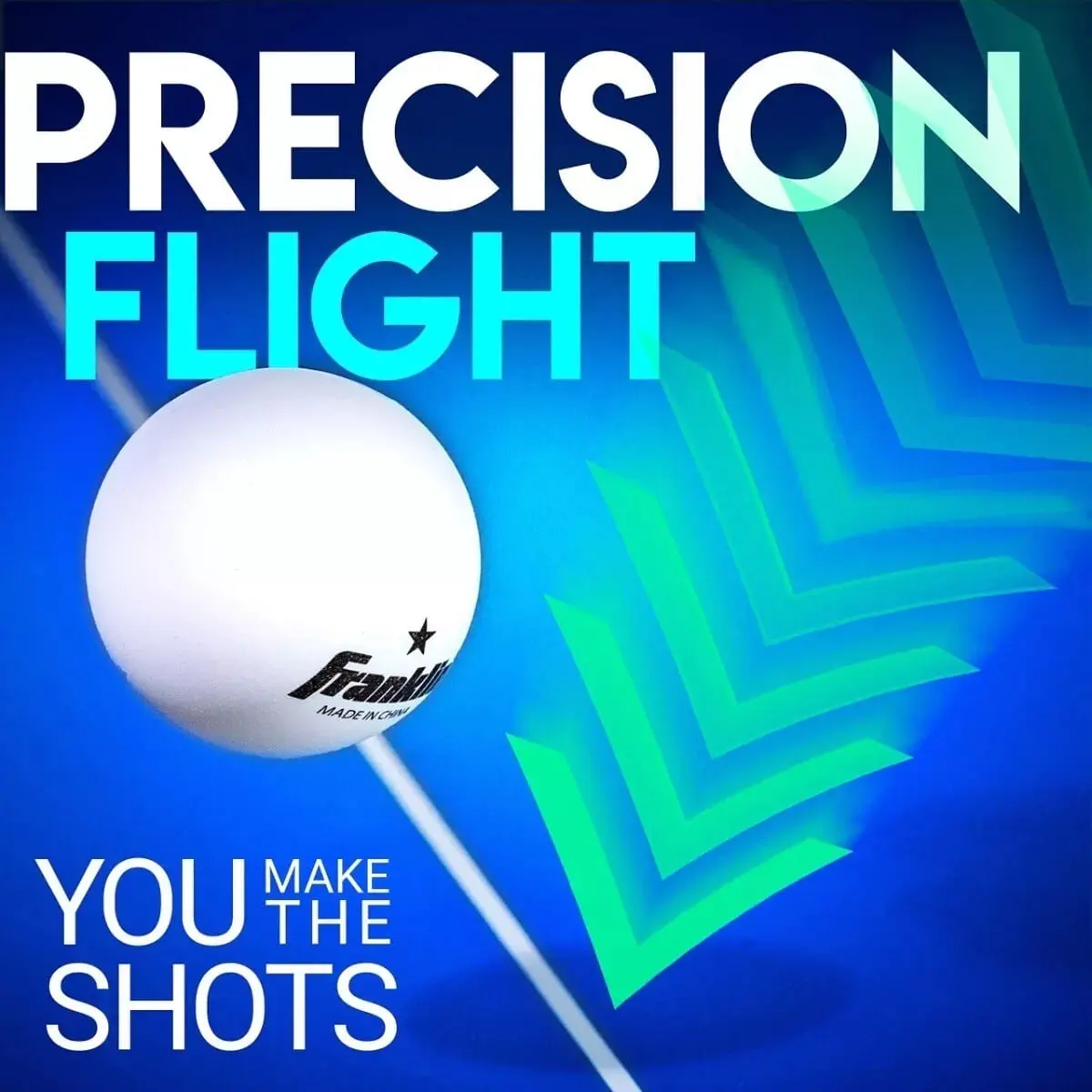 Pelotas Ping Pong 38mm 1estrella X6 Franklin Professional Tx