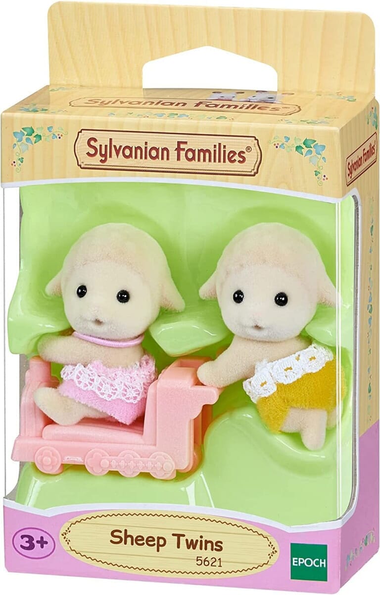 Sylvanian Families Ovejas Bebe Gemelos Juguete Muñecos Trex