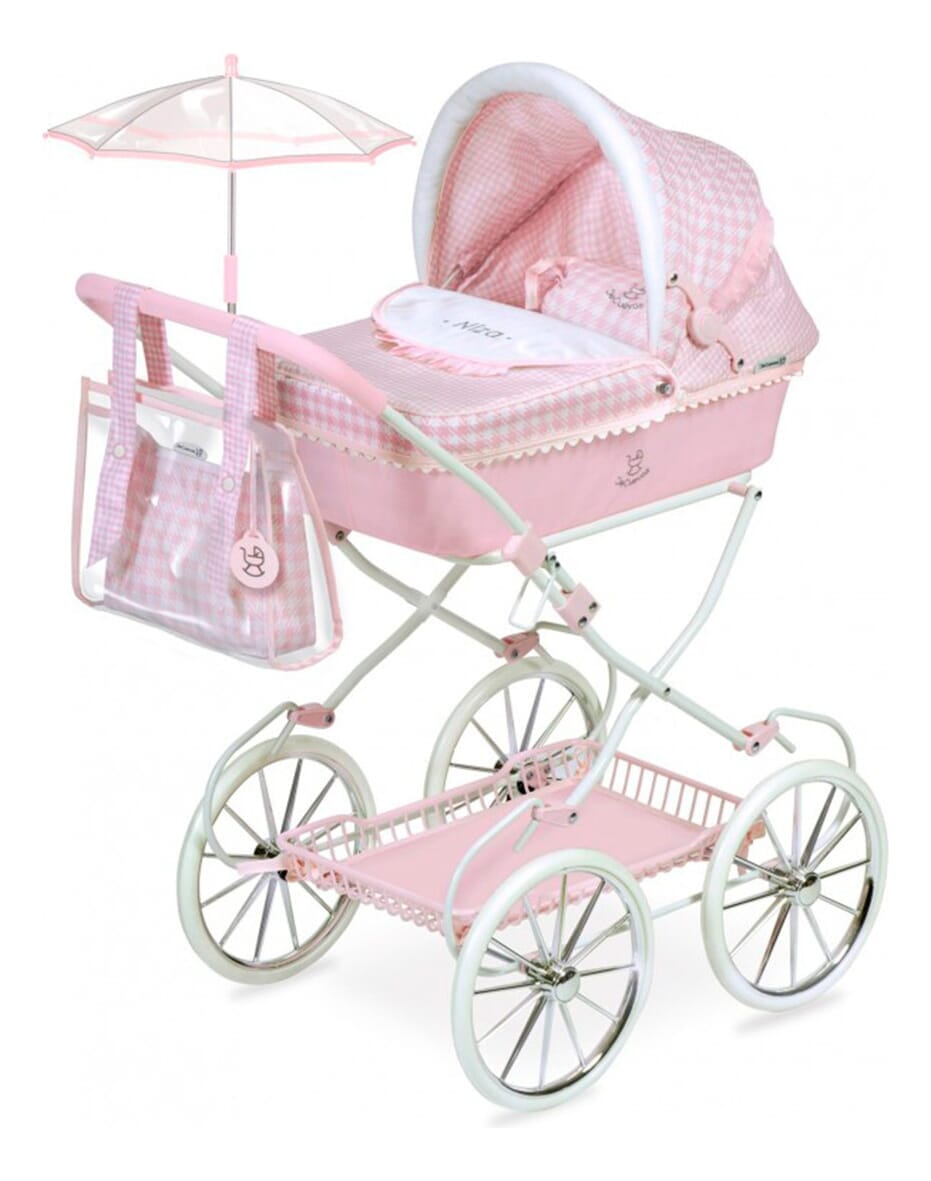 Coche Cochecito De Cuevas Plegable Niza Sombrilla Juguete Tx