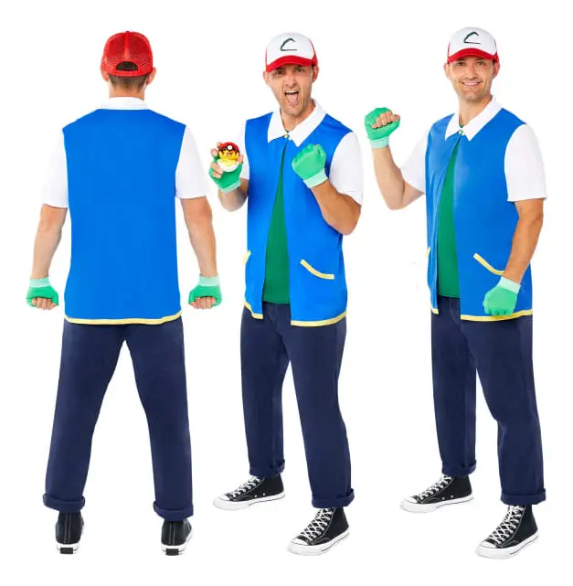 Disfraz Completo Ash Pokemon Adulto Cosplay Riethmueller