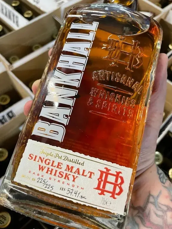 Whisky Britanico Bankhall Single Malt Bankhall 40% Trex