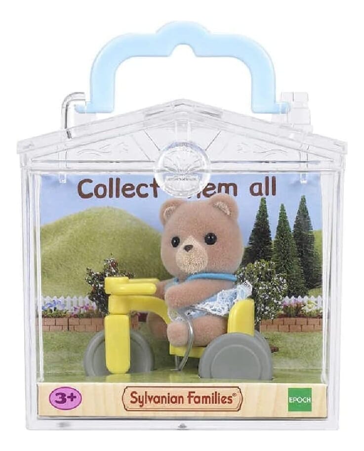 Sylvanian Families Bebé con Estuche y Accesorio 🐾 | Figura Articulada Coleccionable (Modelo 4391)