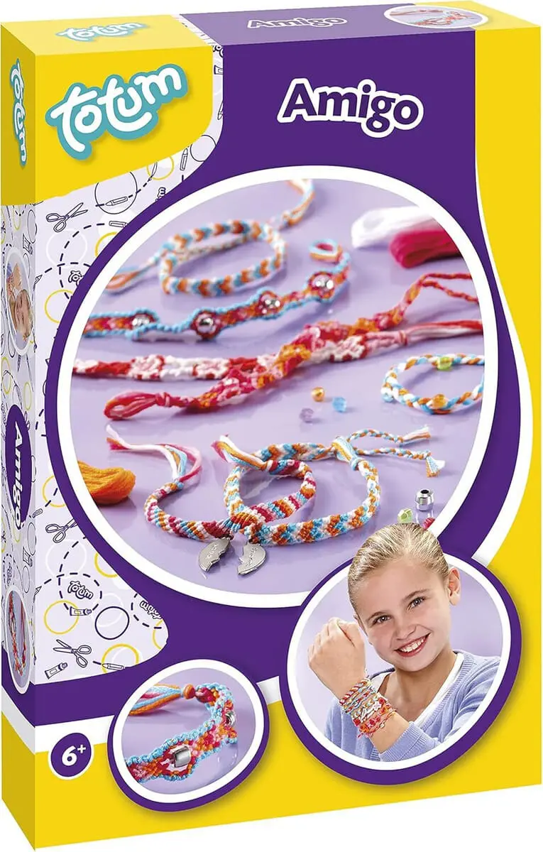 Set De Manualidaddes Pulseras Amistad Crear Accesorios Trex