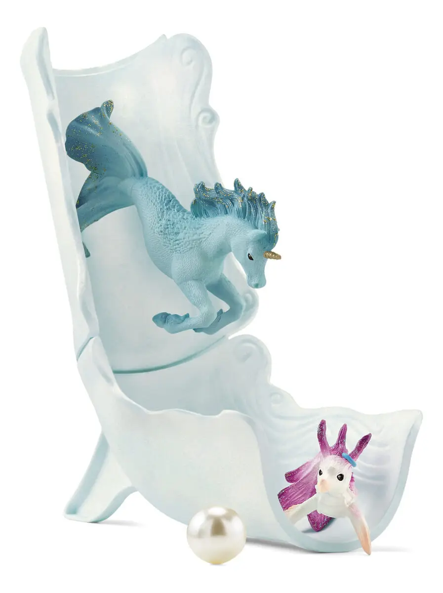 Set Campeonato Magico Bayala Bajo Del Mar Pony Schleich Tx