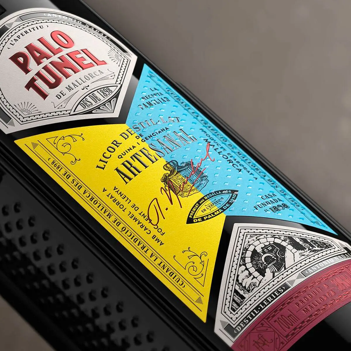 Licor De Hierbas Tuner Palo Botella 700ml Calidad Premium Tx