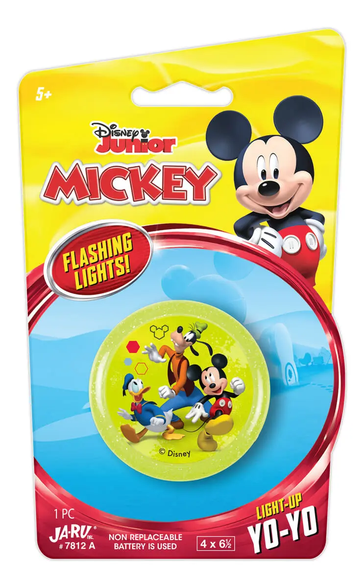 Yoyo Infantil Disney C/ Luz Mickey Minnie Princesas Jaru Tx