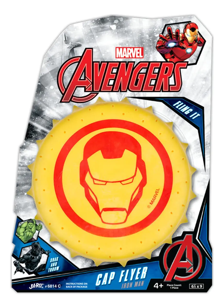 Frisbee Platillo Volador Marvel Ja-ru Aire Libre Juguete Tx