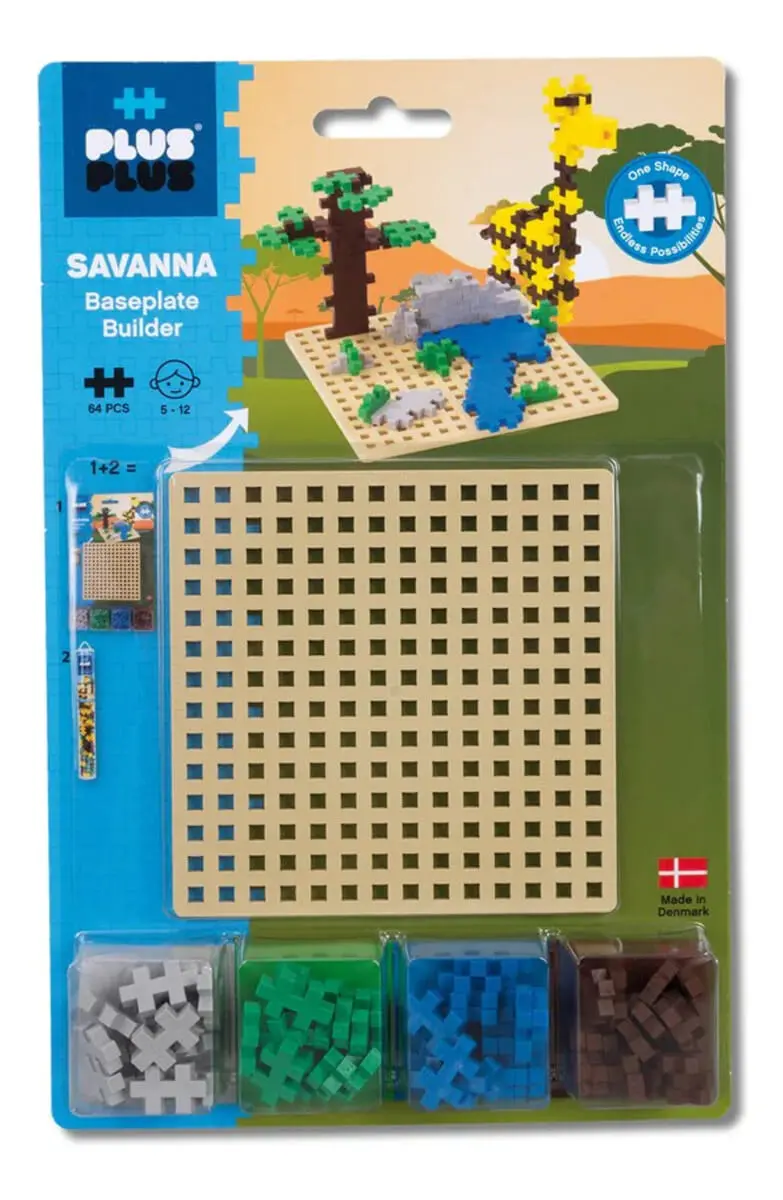 Bloques Encastre Plus Plus La Savana Ecositema Infantil Tx